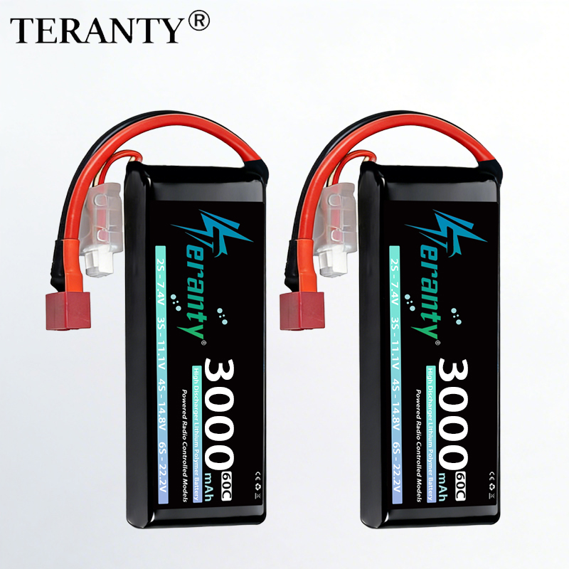 Drone Rc Link - Bateria Lipo TERANTY 2S 3000mAh 7.4V