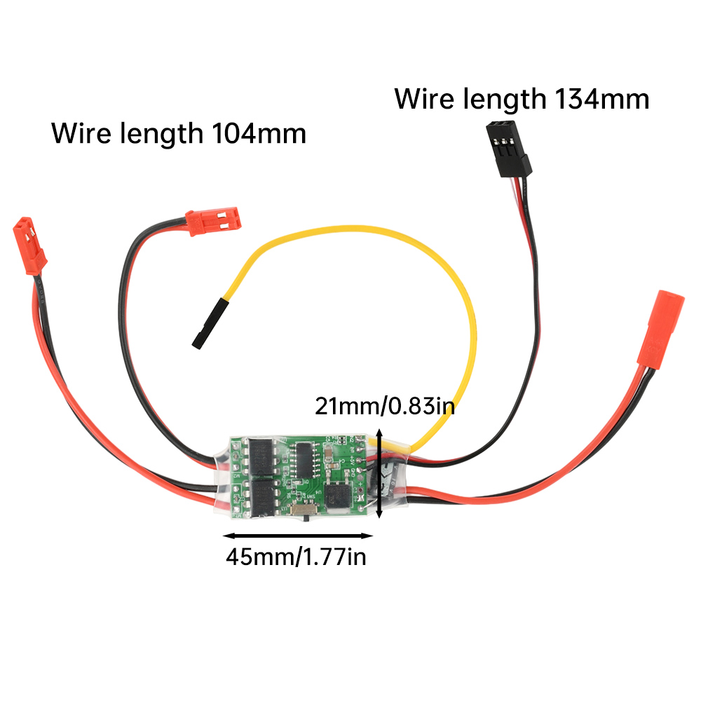 Drone Motor Rc Car - Controlador de velocidade elétrico escovado esc