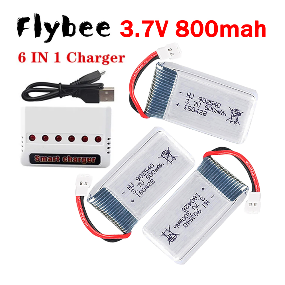 Lipo Battery Charger - Bateria Lipo MEW 800mAh 3.7V +