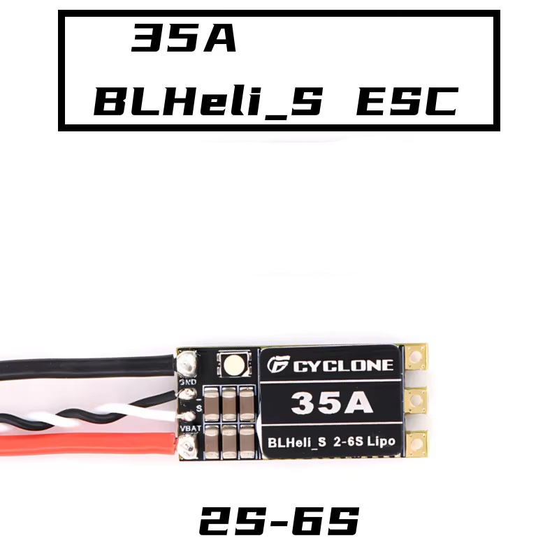Drone Rc Airplane - Ciclone 35A BLHeli_S ESC - Suporte