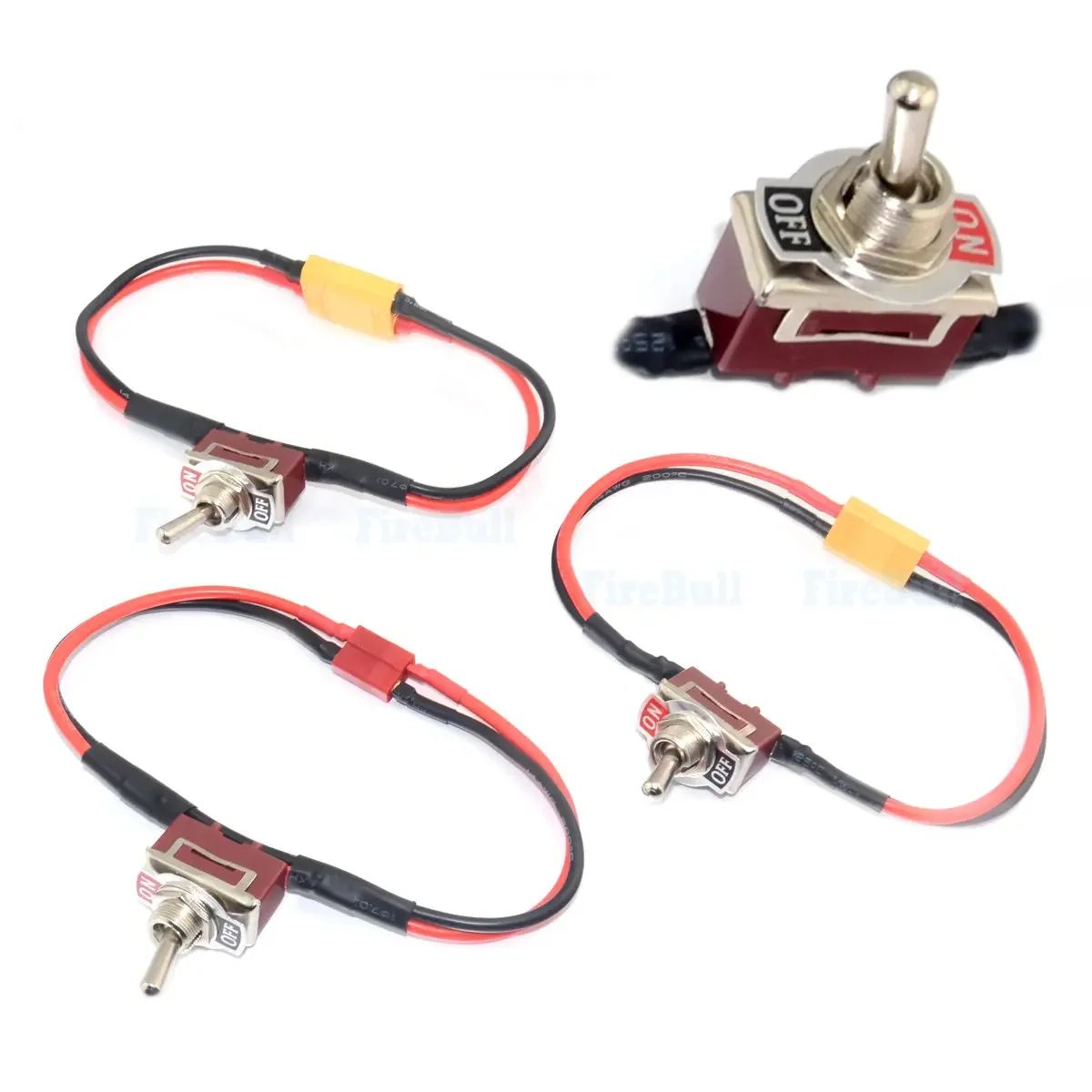 Drone Motor Rc Car - Interruptor Rocker 15A para Bateria ESC