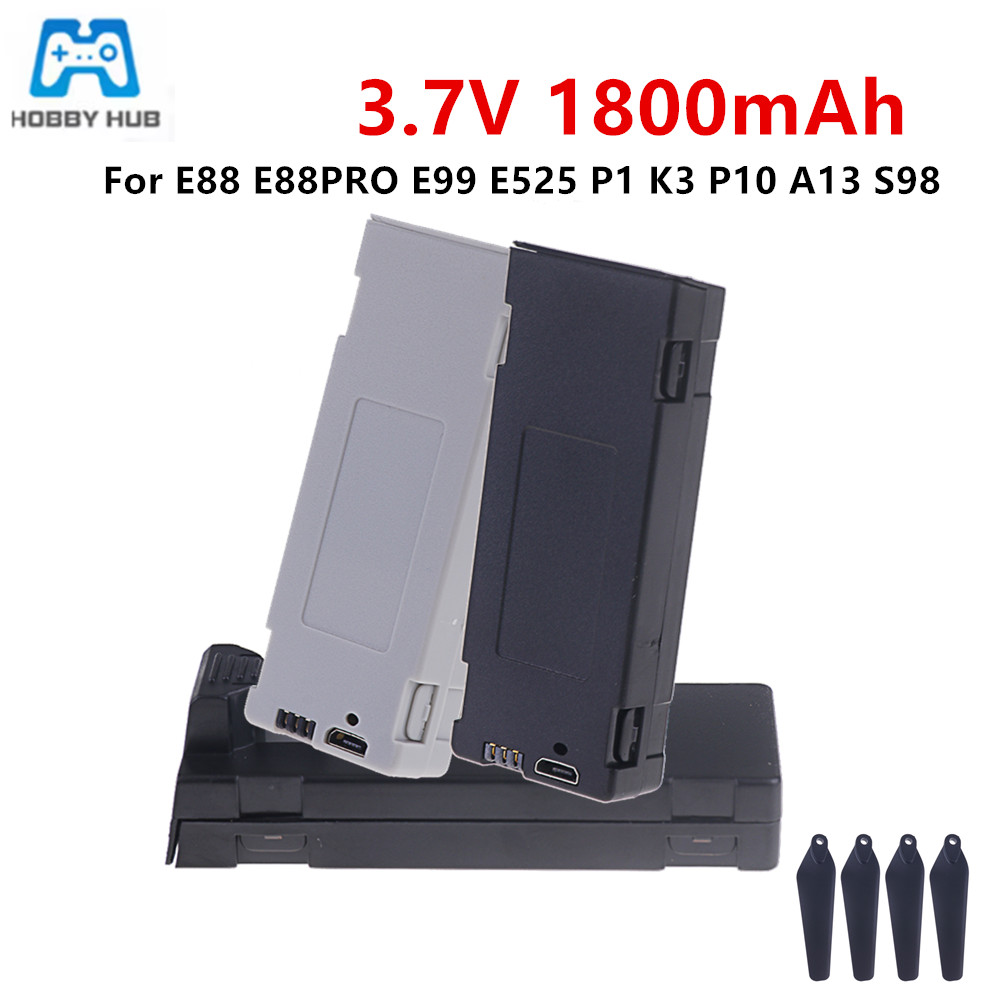 Lipo Battery Charger - Para e88 bateria recarregável 3.7v 1800mah
