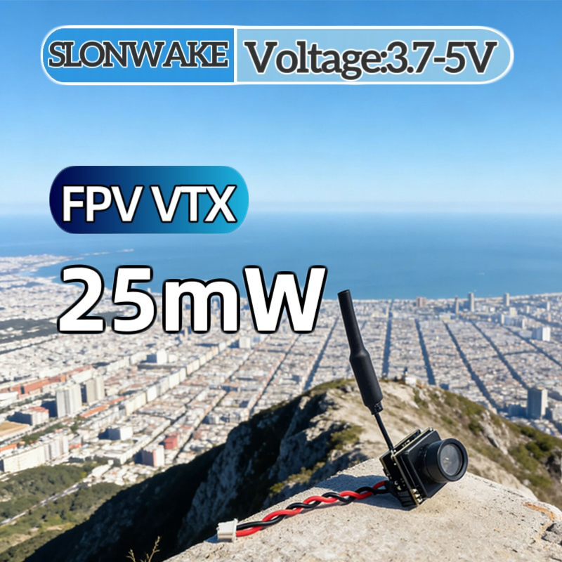 Drone Rc Airplane - Transmissor e Câmera Integrados SLONWAKE FPV
