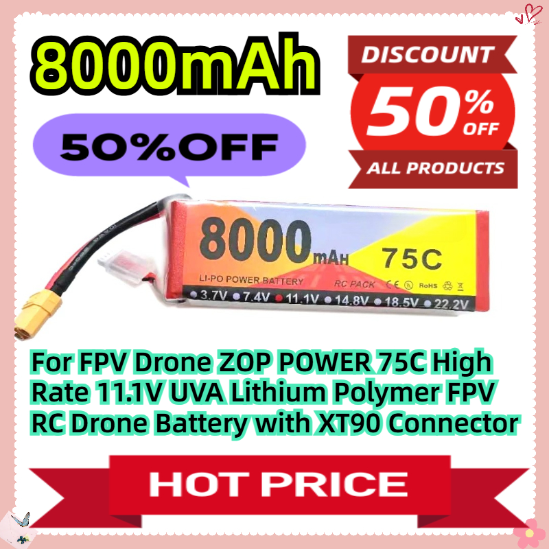 Drone Ls Rc - Para drone fpv zop power 75c