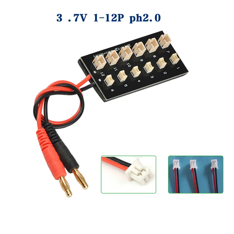 Lipo Parallel Charging Board - Placa de Carregamento Paralelo para Baterias