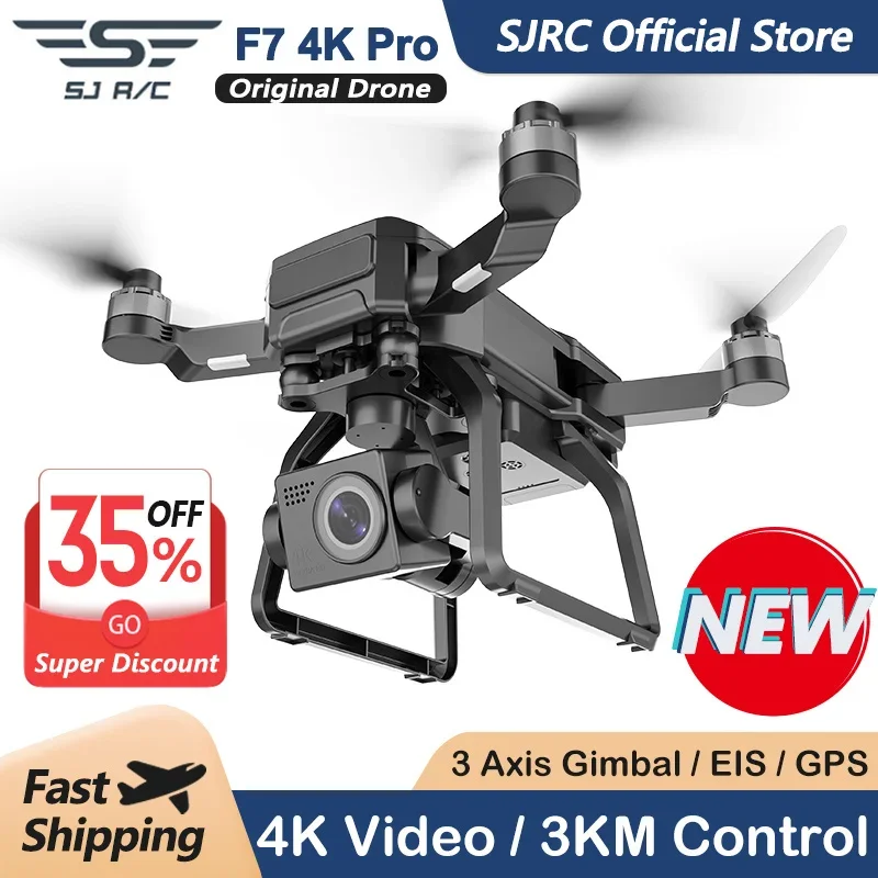 Drone Sjrc - SJRC F7 4K PRO Câmera Drone