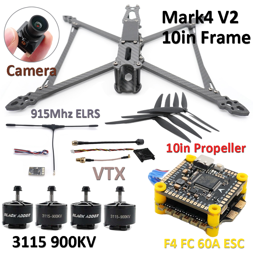 Drone Motor Rc Car - Mark4 v2 10in conjunto de combinação