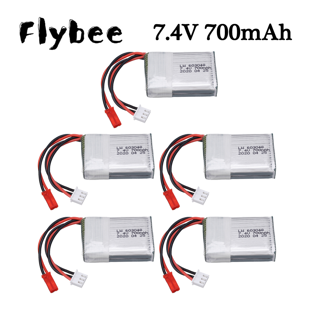 Drone Rc Link - Bateria Lipo 7.4V 700mAh 25c para