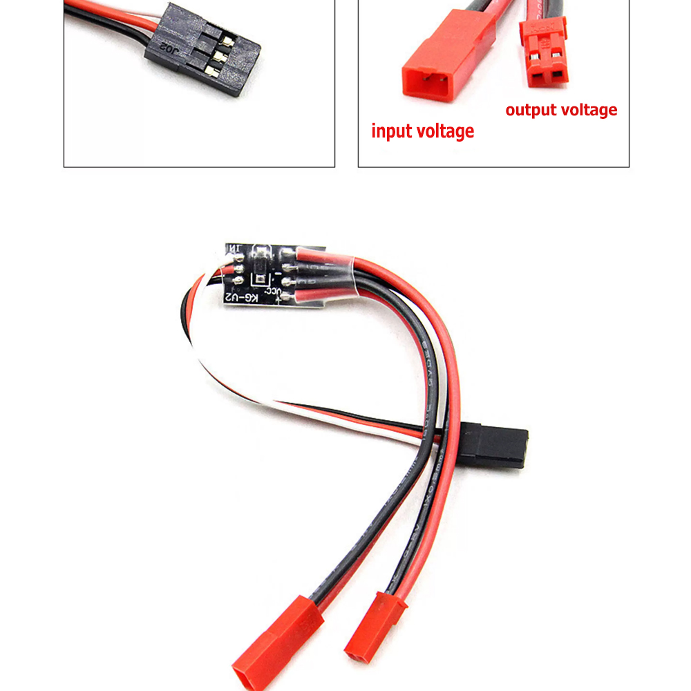 Drone Rc Airplane - 2-20A Interruptor Eletrônico de Controle Remoto