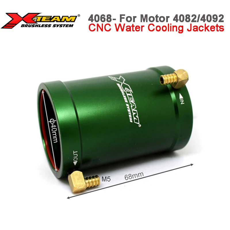 Drone Motor Rc Car - X-Team 40mm X 68mm CNC Jaquetas