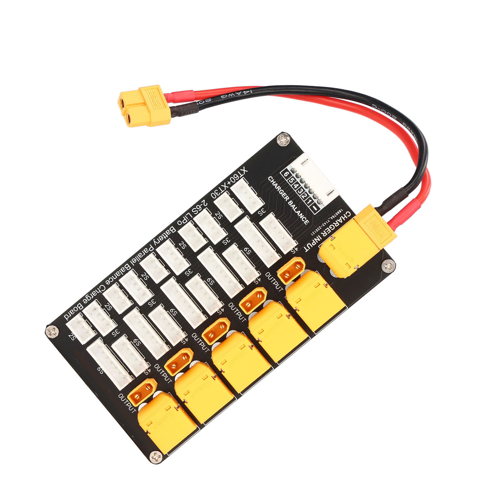 Lipo Parallel Charging Board - Placa de Carregamento de Bateria Paralela