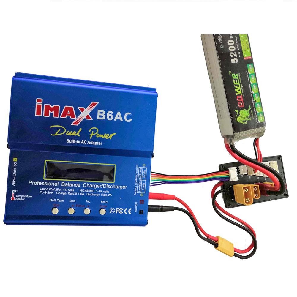 Hobbymate xt30 xt60 xt90 jst t - Lipo Parallel Charging Board avaliação e preço