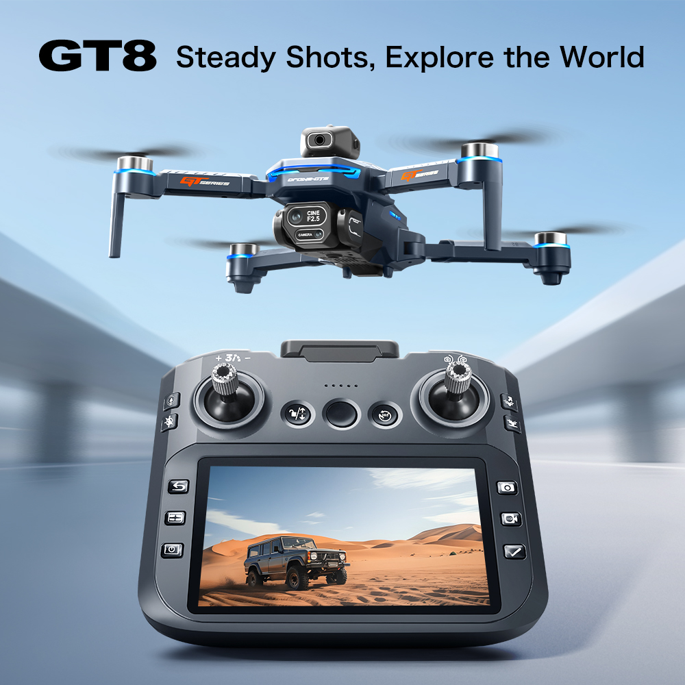 Novo drone profissional gt8 8k - Drone Gt8 Rc avaliação e preço