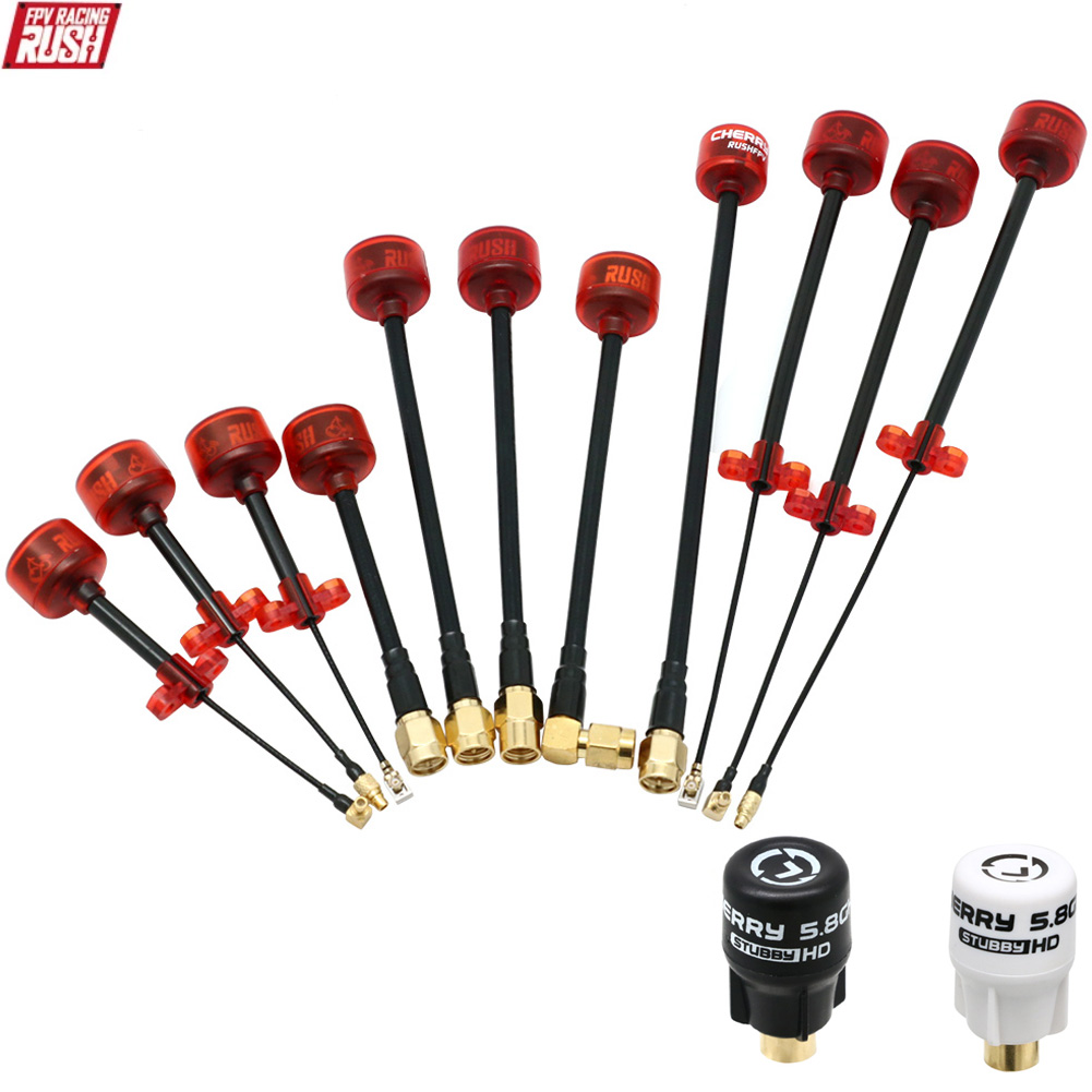 Rush cereja fpv 5.8g antena lh - Drone Rc Airplane avaliação e preço