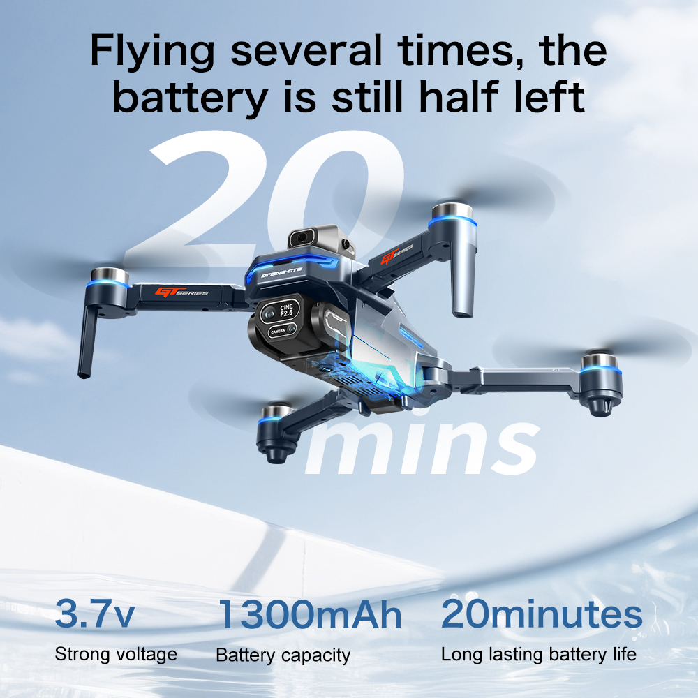 Drone Original GT8 8K Profissi - Drone Gt8 Rc avaliação e preço
