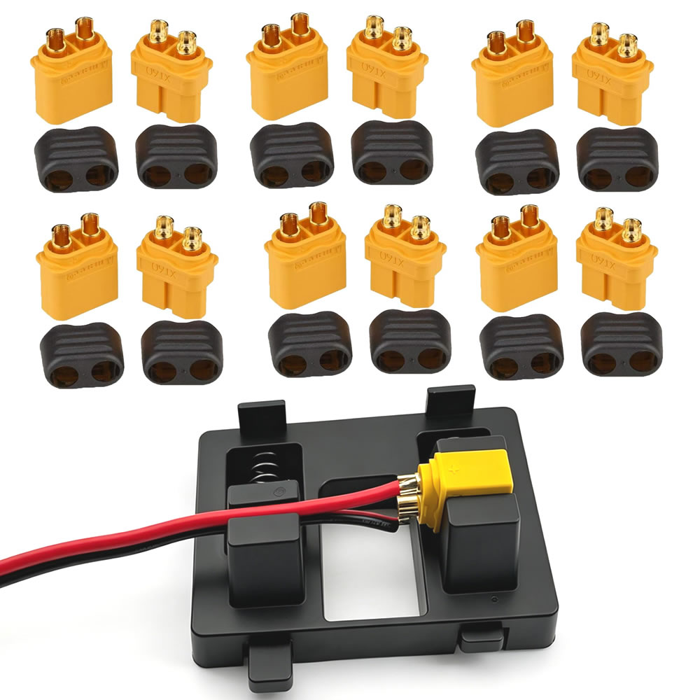 Conector XT60 com Carcaça Prot - Drone Rc Link avaliação e preço