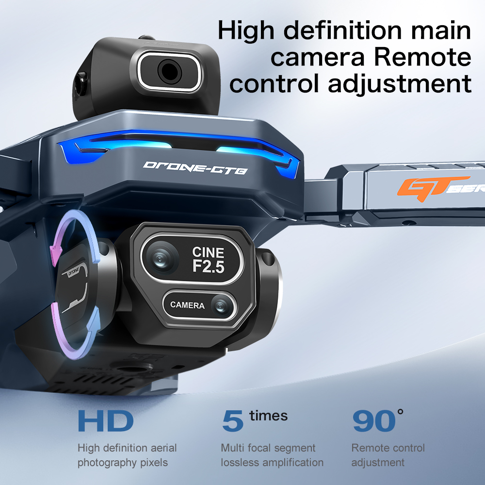 NOVO Drone GT8 HD RC 4K Profis - Drone Gt8 Rc avaliação e preço