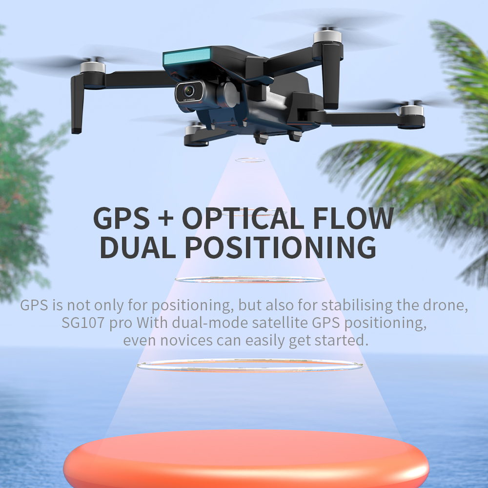 Zll sg107 pro zangão 4k profis - Drone Zll Rc avaliação e preço