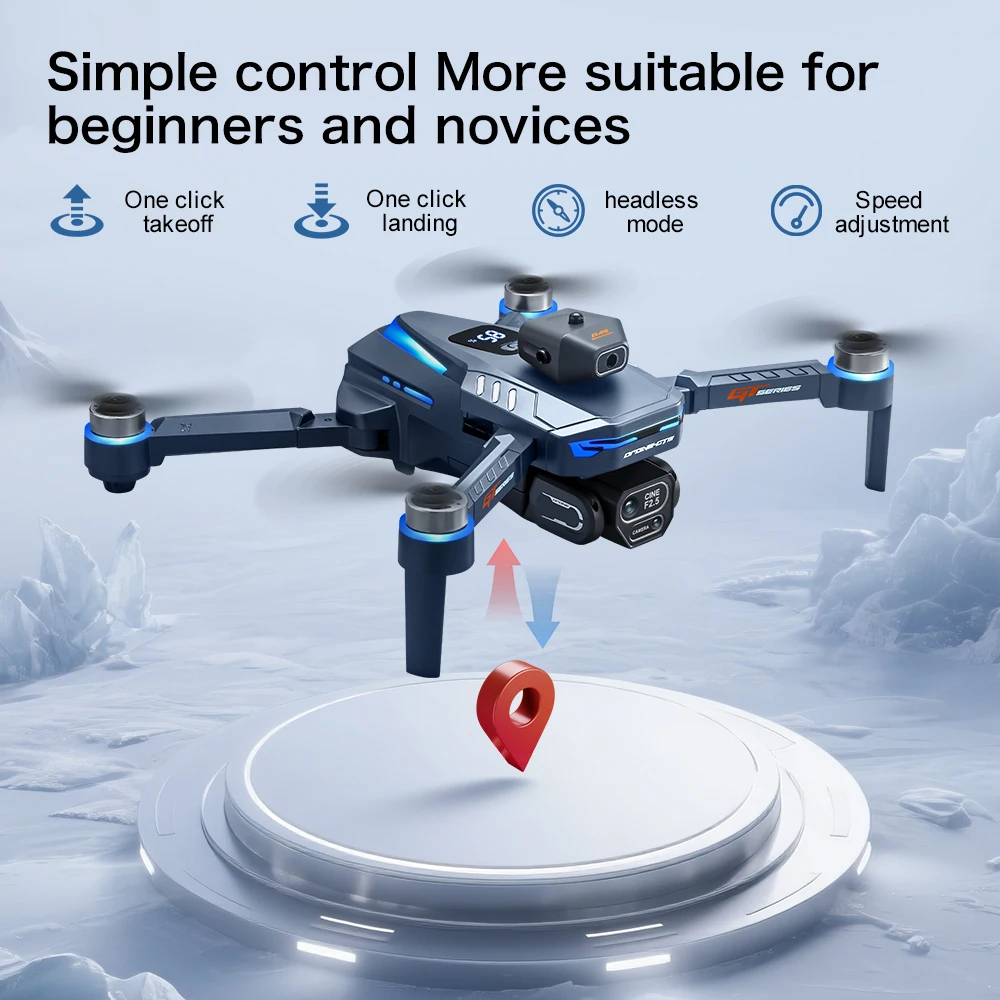 Drone Original GT8 com GPS, Câ - Drone Gt8 Rc avaliação e preço