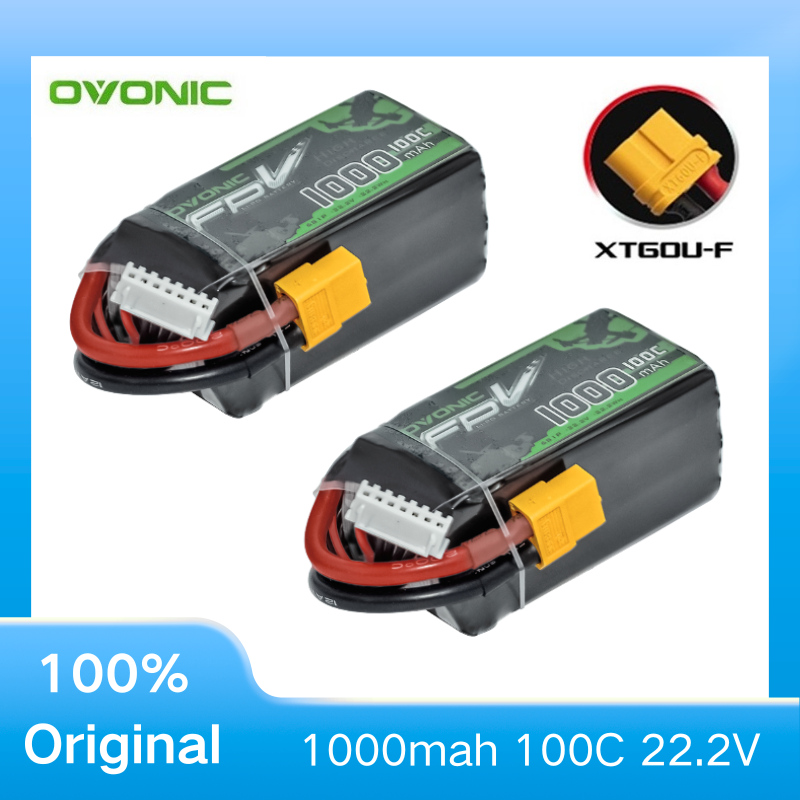 2 Baterias LiPo OVONIC 1000mAh - Drone Zll Rc avaliação e preço