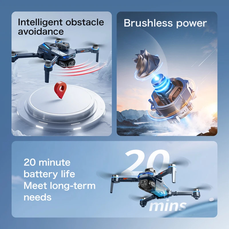 Novo Drone GT8 2026 com Câmera - Drone Gt8 Rc avaliação e preço
