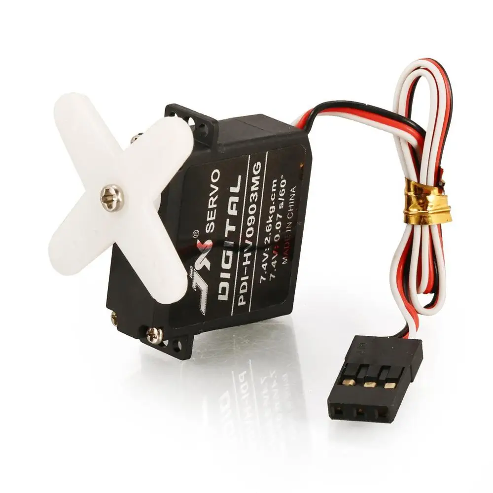 JX PDI-HV0903MG 2.6KG Micro Co - Drone Motor Rc Car avaliação e preço