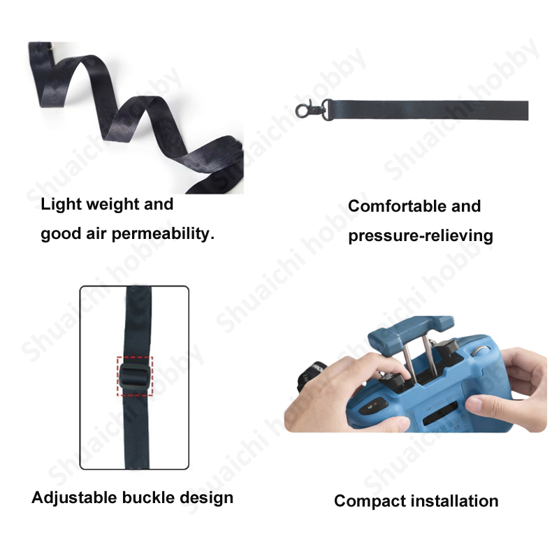 1PCS Controle Remoto com Alça  - Drone Rc Neck Strap avaliação e preço
