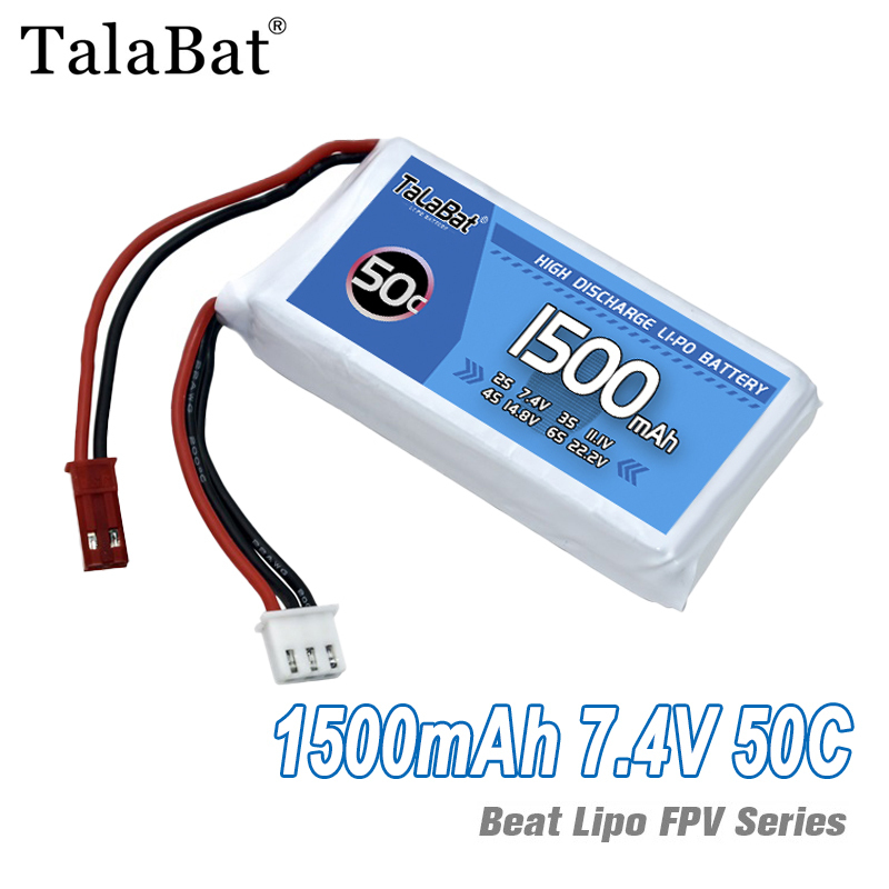 3 unidades TalaBat 50C 1500mAh - Drone Zll Rc avaliação e preço